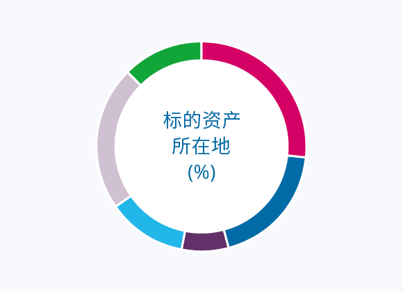 标的资产所在地 (%)